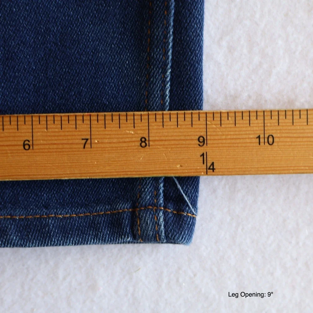 Vintage Levis Brown Tag Jeans Men 42x30 (fits 40x 29) Blue Denim Straight Leg 90